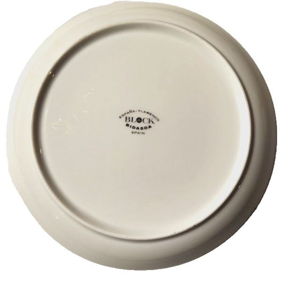 Block Flamenco Spain Bidasoa 7.75" Salad Plates Set 4 - Picture 3 of 3
